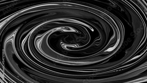 black and white spiral background