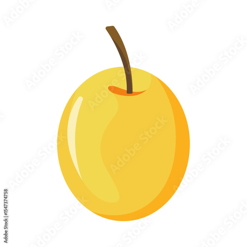 Pear Vector Flat Illustration