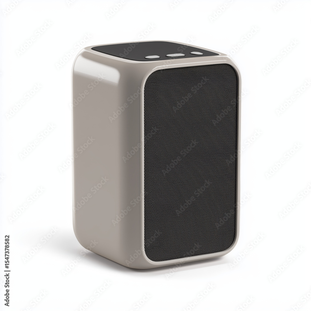 Obraz premium Stylish Modern Portable Speaker , isolated on white background png