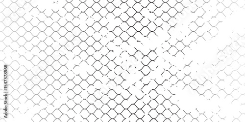 Mesh texture for fishing nets. Grunge pattern for sportswear or soccer goal, volleyball net, basketball hoop, hockey, athletics. Grunge background