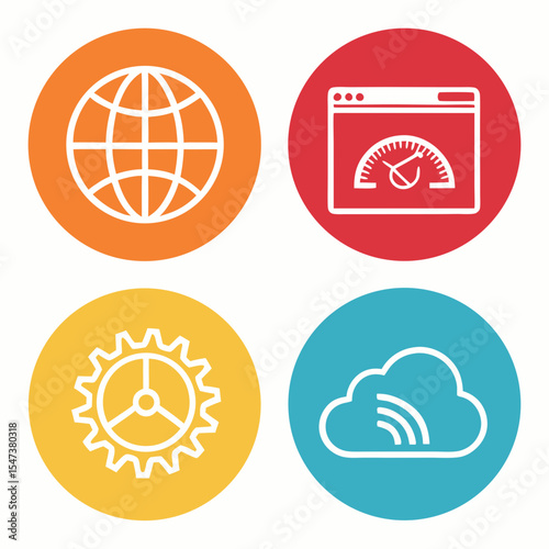 Global network speed optimization gear cloud computing