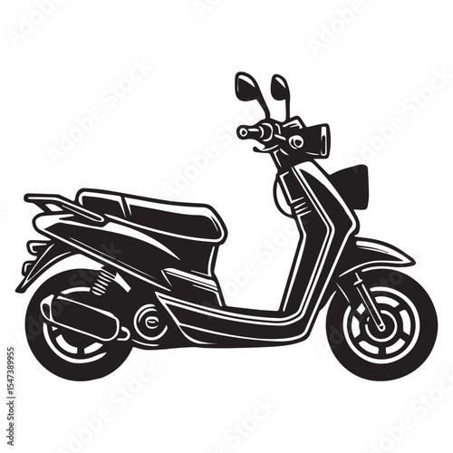 Scooter bike clipart scooter motorcycle illustration design sublimation 