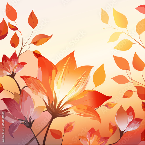 Silhouetted petals glow with fiery edges under golden hour light, backlit against a blurred background of warm-toned flora. 