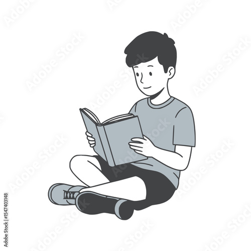 A calm person sitting in a meditative posture
