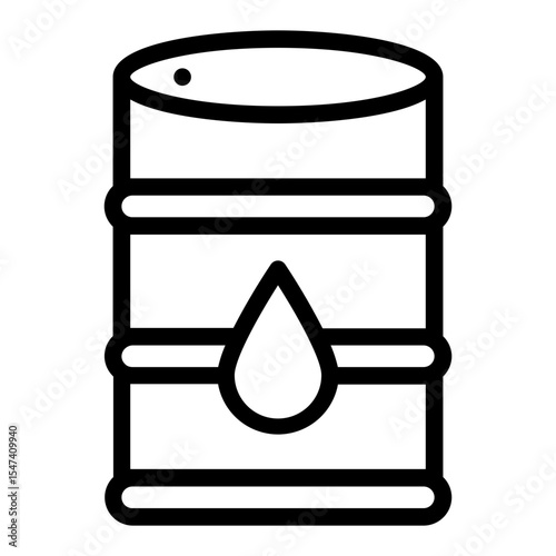 Oil Barrel Icon