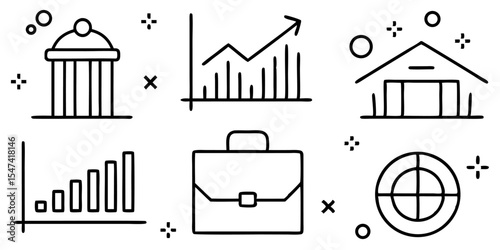 Single business and finance icon high quality eps graphic