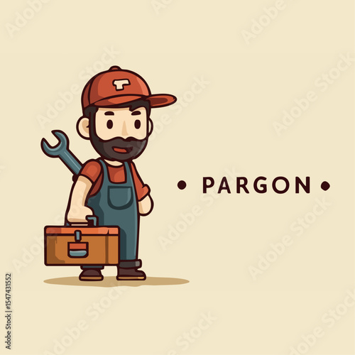 Pargon Services Logo design