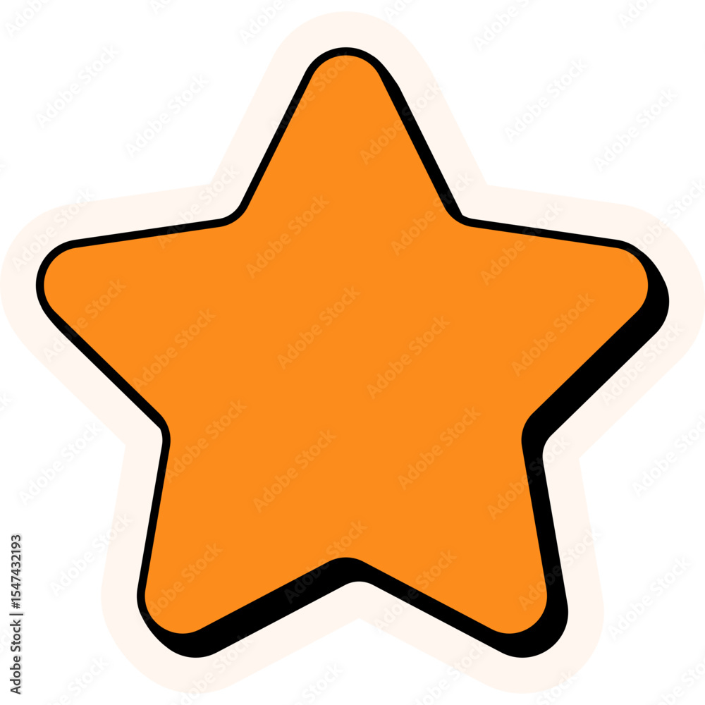 Retro Sticker Element