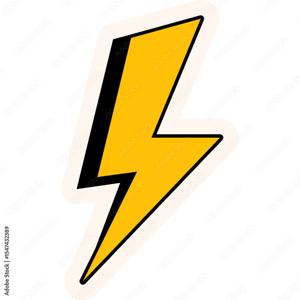 Retro Sticker Element