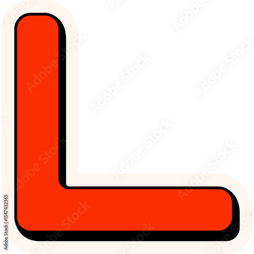 Retro Sticker Element