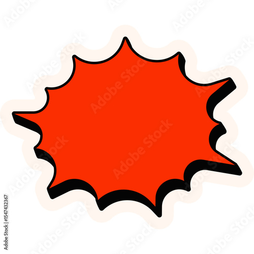 Retro Sticker Element