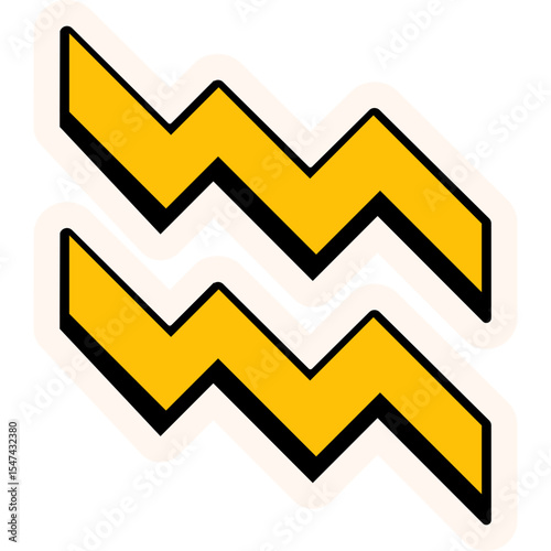 Retro Sticker Element