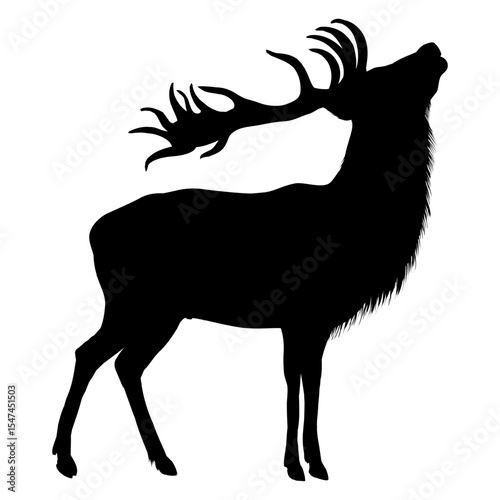 wild deer Icon Black_2