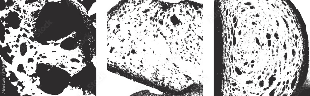 Fototapeta premium Art & Illustration: bread texture, background decoration , graphic resource