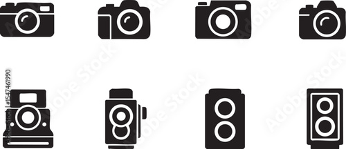 Camera Icons Set

