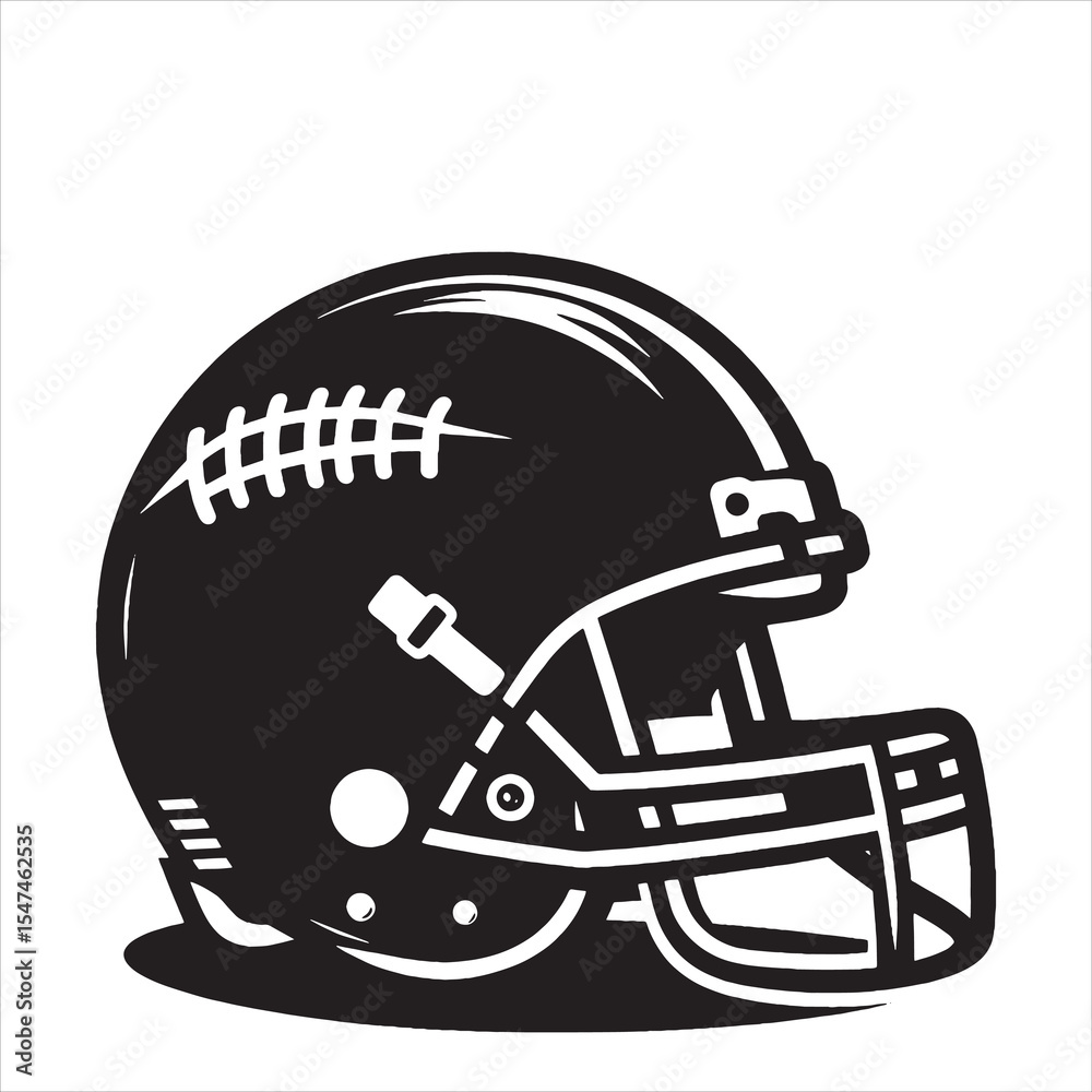Fototapeta premium American Football Helmet