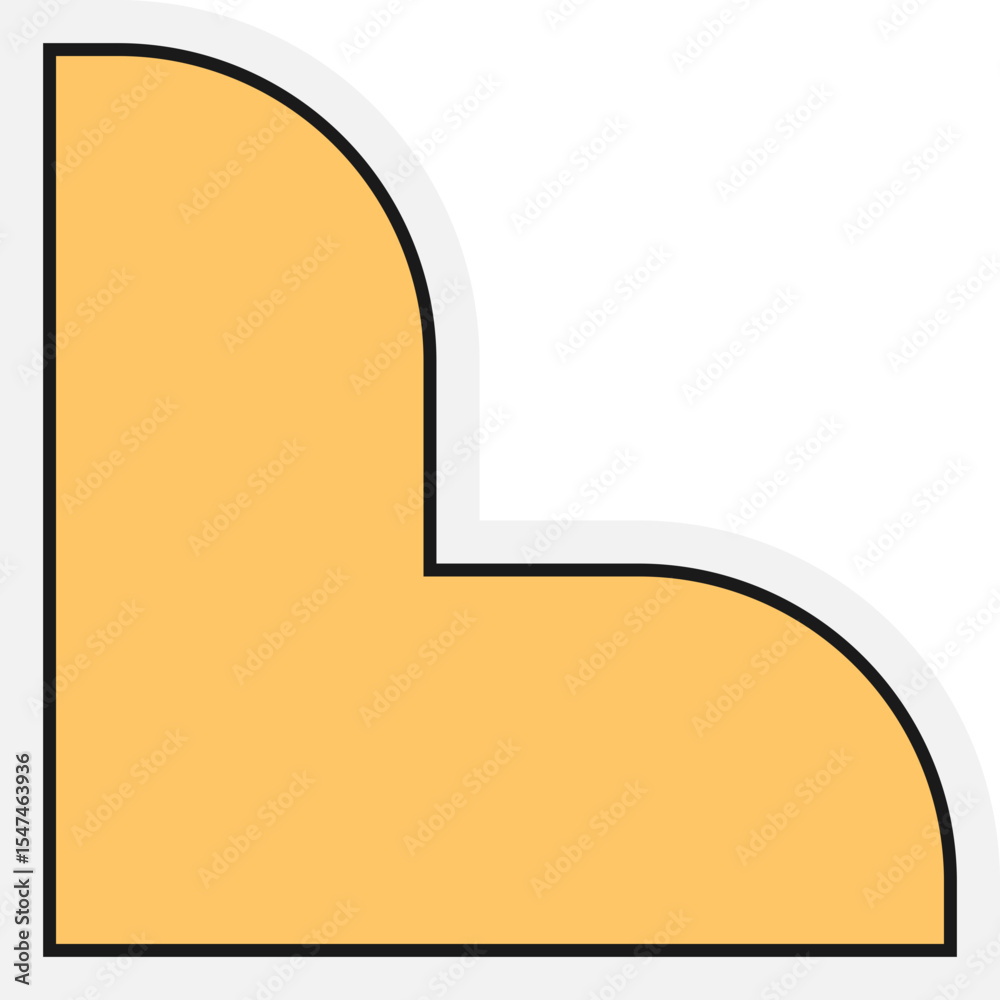 Retro Sticker Element