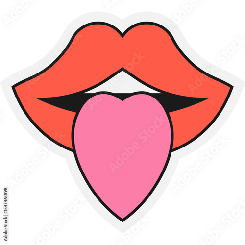 Retro Sticker Element