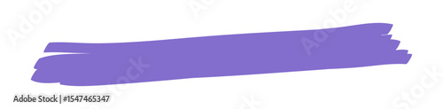 Lilac Brushstroke Element for Design Layouts
