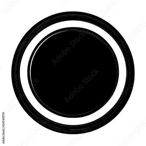 The panthenol b5 black round circle badge features a stamp and label, isolated on a transparent background