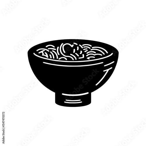 The Rise Bowl icon is depicted in flat art, isolated and in black and white