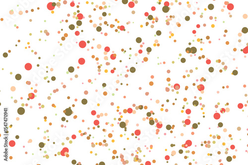 Light multicolor background, colorful vector texture with circles. Splash effect banner. Glitter silver dot abstract illustration with blurred drops of rain. Pattern for web page, banner,poster, card.