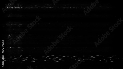 Analog Static Noise texture overlay. Horizontal stripes offset . No signal white noise artifacts. VHS Glitch. Bad TV signal. CRT transitions. Scan lines interference. Distorted VCR . Glitch and noise 