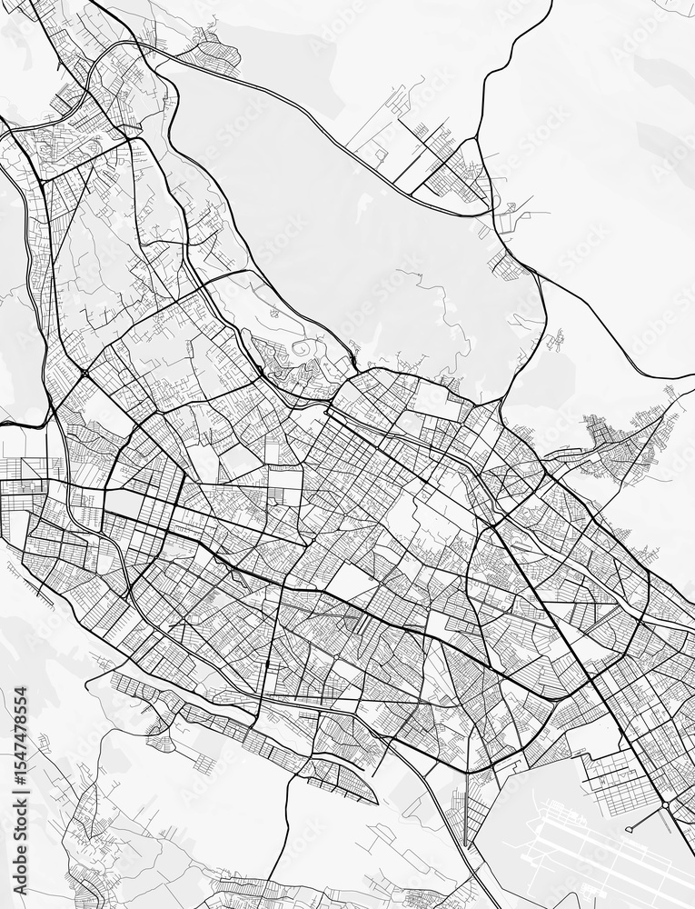Фотография Shiraz City Map