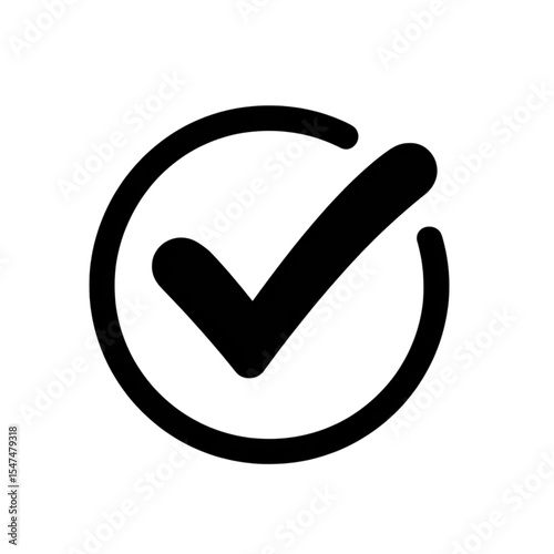 check mark icon vector
