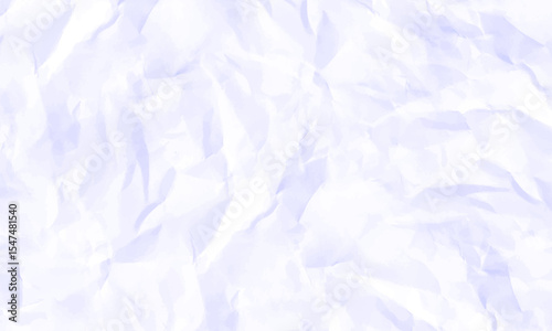 Blue light color tone crumpled paper texture for background binding books, White crumpled paper background texture and pattern.