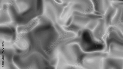Abstract monochrome texture with fluid shapes and soft gradients, ideal for backgrounds or design