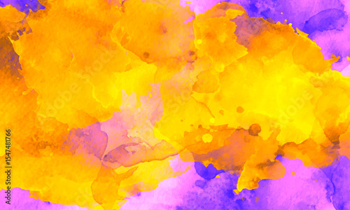 Watercolor paper background. Abstract Painted Illustration. Brush stroked painting. abstract watercolor creative image. brush stroke on paper background.