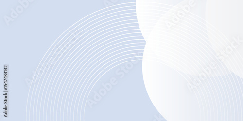 Abstract blue modern background with circle elements. Digital technology good art modern