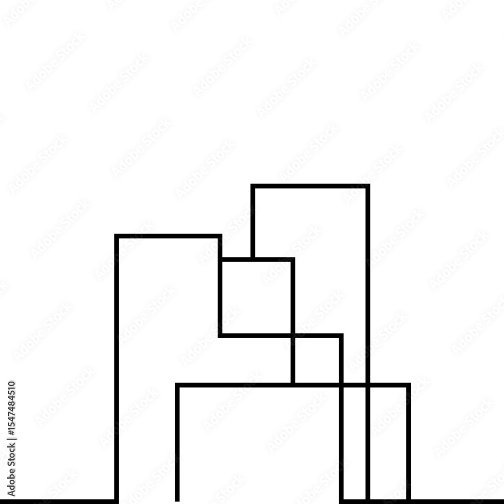 Minimalist City Building Minimalist City Building