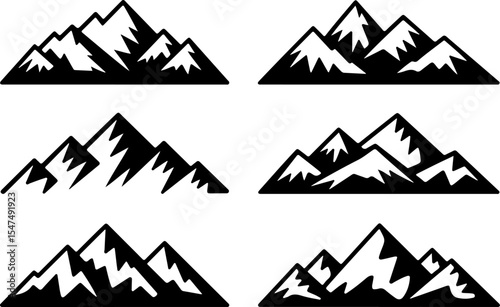  Bear in Forest with Mountains Background  vector bundle