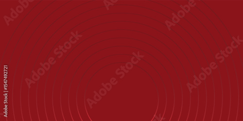Collection of red concentric circles. Collection of radial sound wave or sonar rings. Pack of radar icon symbols, targets, dashed lines, halftones.vector illustration.