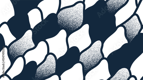 Biological organisms look like seamless pattern, abstract endless background of flora, plant graphic repeat wallpaper, algae repeat motif.