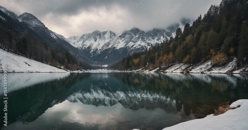 Naklejka premium lake louise banff national park