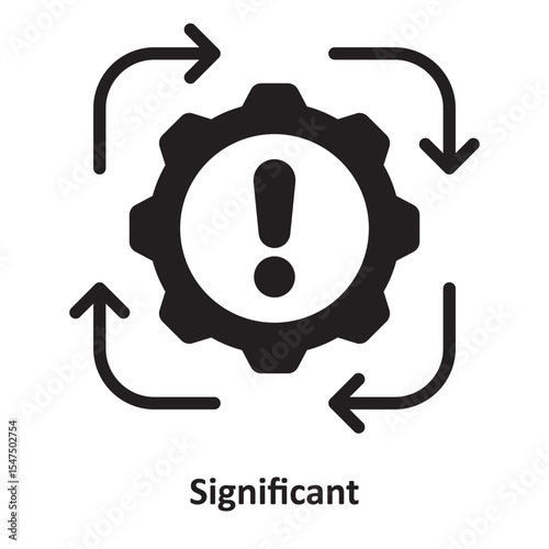 Significant Vector Icon which can easily modify or edit