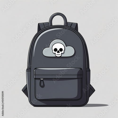 black and white bag
