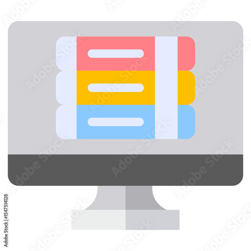 Online Library Icon