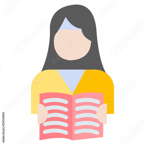 Female Student Icon