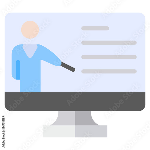 Online Learning Icon