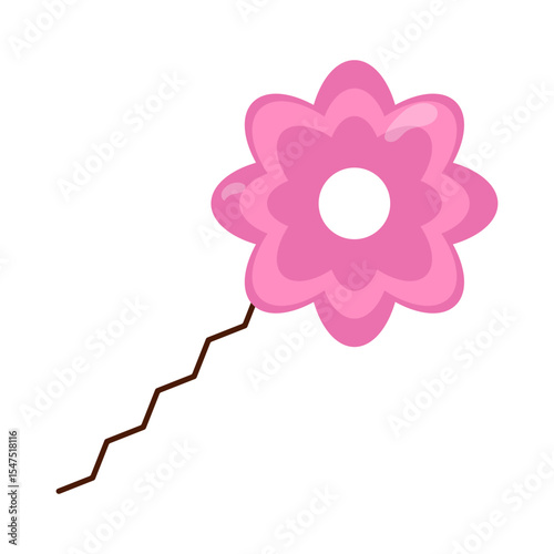 Cute Hair Accessories Illustration 