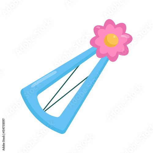 Cute Hair Accessories Illustration 