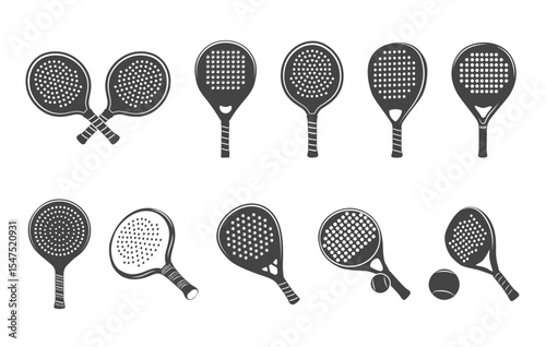 Padel Racket Svg, Paddle Tennis Svg, Crossed Padel Rackets Svg, Paddle Tennis Silhouette, Padel Racket Silhouette, Padel Racket Ball Svg, Paddle Racket Ball silhouette, Padel Tennis Logo.