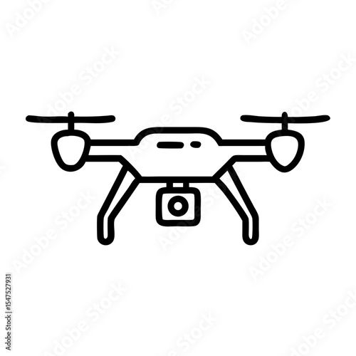 Drone vector icon