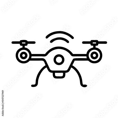 Drone vector icon