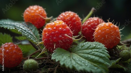 wild strawberry in the garden