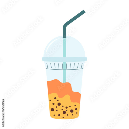 Colorful refreshing drinks with fruit and ice in different glasses. Summer cold drinks
